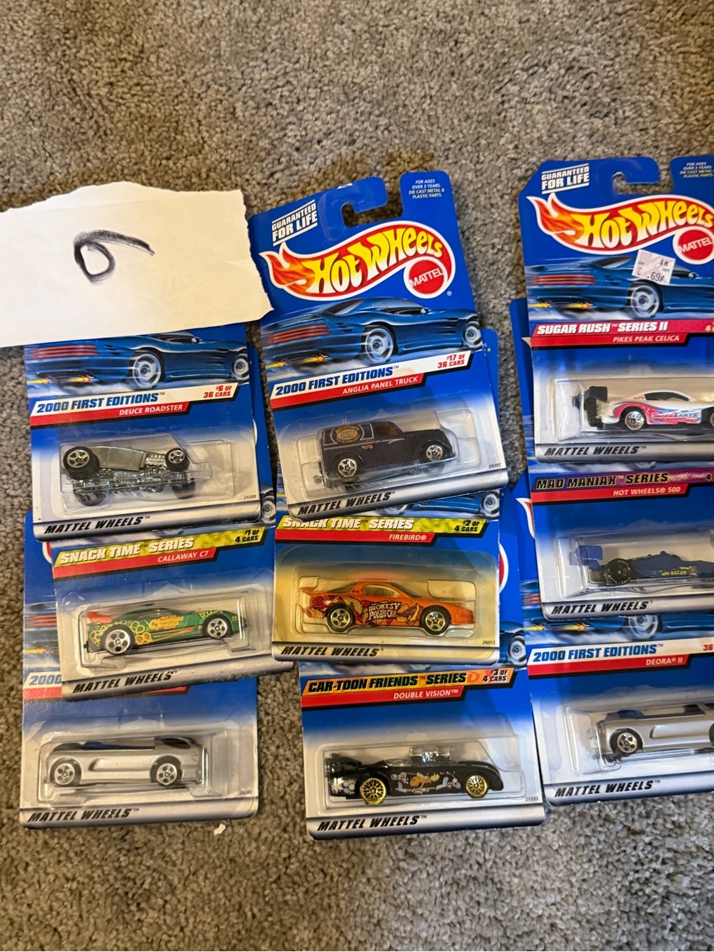 Hot Wheels Collectible Die-Cast Toy Cars - Assorted Colors